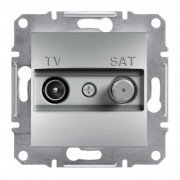 Розетка TV-SAT кінцева Schneider Electric Asfora 1 дБ алюміній EPH3400161