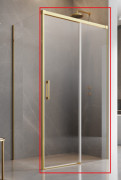 Душевая дверь Radaway Idea Gold KDJ 150х200.5 см раздвижная правая золото/прозрачное стекло 387045-09-01R
