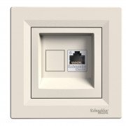 Розетка комп'ютерна Schneider Electric Asfora RJ45 кат6 UTP крем EPH4700123