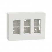 Блок открытого монтажа Schneider Electric Unica New Unica System+ 3х2 пластик белый NU123418