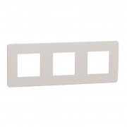 3-постова рамка Schneider Electric Unica New Studio Color шампань/білий NU280624