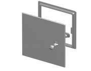 Дверь для ванны Slovarm  30 x 30 см, белая Т-3622 620583