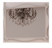 Зеркало для ванной Marsan Bernarde 88х118 белый Bernarde88х118white