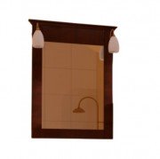 Зеркало для ванной Marsan Desiree 92х75 см венге Desiree92х75