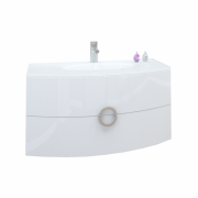 Тумба под раковину Marsan Beatrice 900 МДФ белый Beatrice900белый
