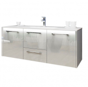 Тумба під раковину Marsan Felix 1300 МДФ білий Felix1300белий