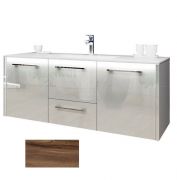 Тумба під раковину Marsan Felix 1300 МДФ горіх Felix1300орех