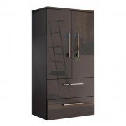 Пенал для ванної Marsan Felix 122х60х35 універсальний МДФ графіт Felix122х60x35графит