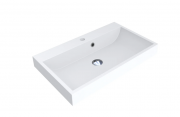 Раковина для ванной Miraggio Varna 700 врезная с отверстием под смеситель белый матовый 0000257