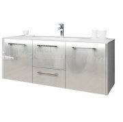 Тумба под раковину Marsan Felix 1300 МДФ белый Felix1300белый