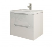 Тумба під раковину Marsan Louise 600 МДФ білий Louise600white