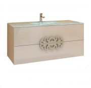 Тумба під раковину Marsan Malvine 900 МДФ білий Malvine900white