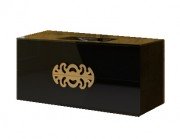 Тумба під раковину Marsan Malvine 1200 МДФ чорний Malvine1200black