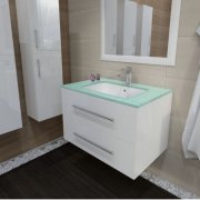 Тумба під раковину Marsan Gabrielle 750 МДФ білий Gabrielle750белий