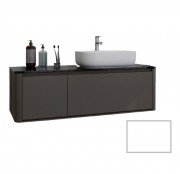 Тумба під раковину Marsan Marshall 1320 МДФ білий Marshall4-1320white