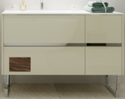 Тумба під раковину Marsan Justin 1200 права / ліва МДФ горіх Justin1200орех