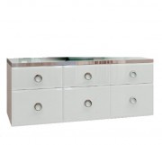 Тумба під раковину Marsan Michele 1600 МДФ білий Michele1600white