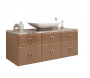 Тумба під раковину Marsan Michele 1200 МДФ капучино Michele1200cappuccino