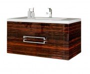 Тумба під раковину Marsan Monique 600 МДФ зебрано Monique600zebrano