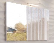 Зеркало для ванной Marsan Oscar 60x120 со светильником 400 мм Oscar60x120-1