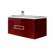 Тумба під раковину Marsan Monique 600 МДФ рубін Monique600rubin