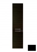 Пенал для ванної Marsan Oscar 1600 універсальний МДФ чорний Oscar1600черный