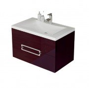 Тумба під раковину Marsan Monique 800 МДФ баклажан Monique800baklajan