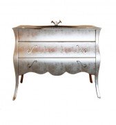 Тумба під раковину Marsan Dianne 1050 дерево/МДФ срібло Dianne1050silver