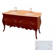 Тумба під раковину Marsan Dianne 1600 дерево/МДФ білий Dianne1600white