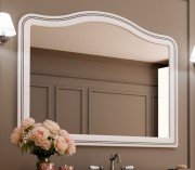 Зеркало для ванной Marsan Melissa 100х125 см белый Melissa100х125white