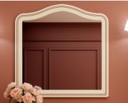 Дзеркало для ванної Marsan Melissa 100х100 см слонова кістка Melissa100х100ivory