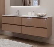 Тумба під раковину Marsan Nikolet 1600 МДФ капучино Nikolet5-1600cappuccino