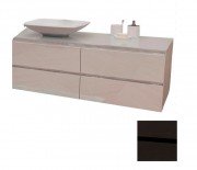 Тумба під раковину Marsan Nikolet 1600 МДФ графіт Nikolet5-1600graphite