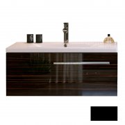 Тумба під раковину Marsan Oscar 800x500 МДФ чорний Oscar800x500черный-1