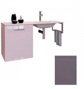 Консоль з раковиною Marsan Oscar 110х50 МДФ бісмарк/скляна раковина Oscar110х50bismarck