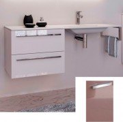 Консоль з раковиною Marsan Oscar 120х50 МДФ капучино/кляна раковина Oscar3-120х50cappuccino