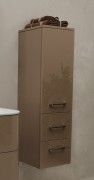 Пенал для ванної Marsan Regine 1200Х350Х350 см МДФ капучино глянець REGINE120Х35капучино