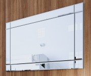 Дзеркало для ванної Marsan Merry 70x105 срібло Merry70x105серебро