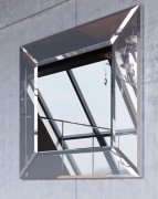 Дзеркало для ванної Marsan Milena 90x90 срібло Milena90x90серебро