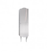 Пенал для ванної Marsan Milena 40х165 см МДФ білий Milena400white