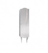 Пенал для ванної Marsan Milena 40х165 см МДФ білий Milena400white