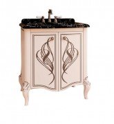 Тумба під раковину Marsan Melissa 780 дерево/МДФ білий Melissa780white