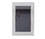 Дзеркало для ванної Marsan Milena 105х75 см білий Milena105х75white