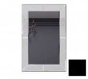 Дзеркало для ванної Marsan Milena 105х75 см чорний Milena105х75black