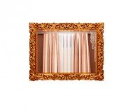 Зеркало для ванной Marsan Penelope 87х112 см античное золото Penelope87х112gold