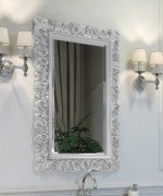 Зеркало для ванной Marsan Vincent 100х75 белый Vincent100х75white