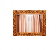 Зеркало для ванной Marsan Penelope 87х112 см античное золото Penelope87х112gold