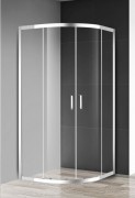 Душова кабіна Primera Prime розсувна 100х100 см хром / прозоре скло PRI2121C