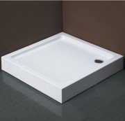 Душовий піддон Primera Frame 80х80 квадратний акрил білий STR1080