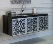 Тумба под раковину Marsan Vincent 1200 МДФ черный Vincent1200black